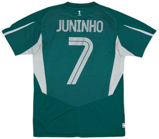 Umbro 2004-05 Celtic Away Shirt Juninho #7 - 7/10 - (M)