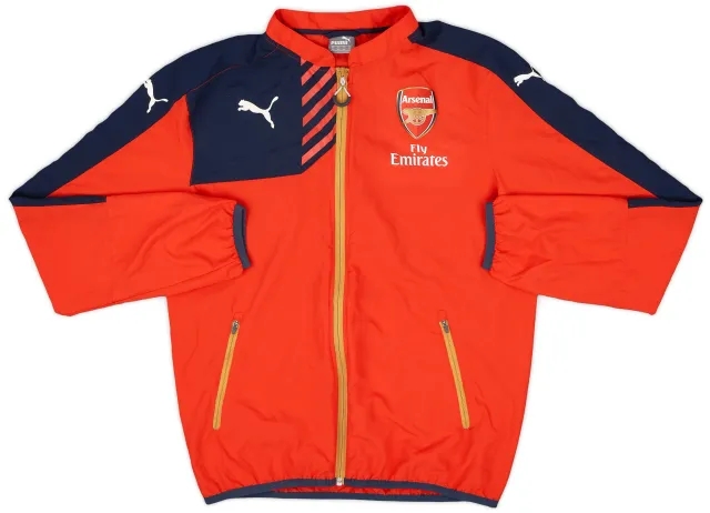 2015-16 Arsenal Puma Track Jacket - 9/10 - (M)