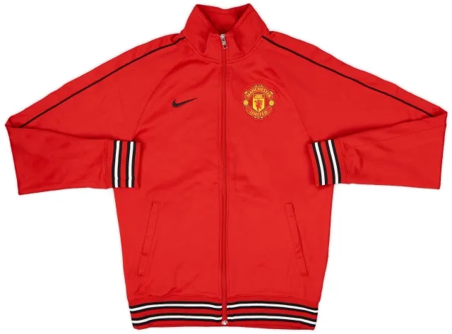2012-13 Manchester United Nike Track Jacket - 9/10 - (S)