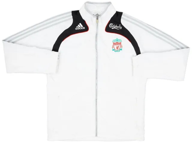 2008-09 Liverpool adidas Track Jacket - 8/10 - (L/XL)