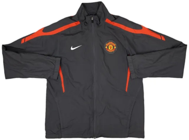 2010-11 Manchester United Nike Track Jacket - 8/10 - (M)