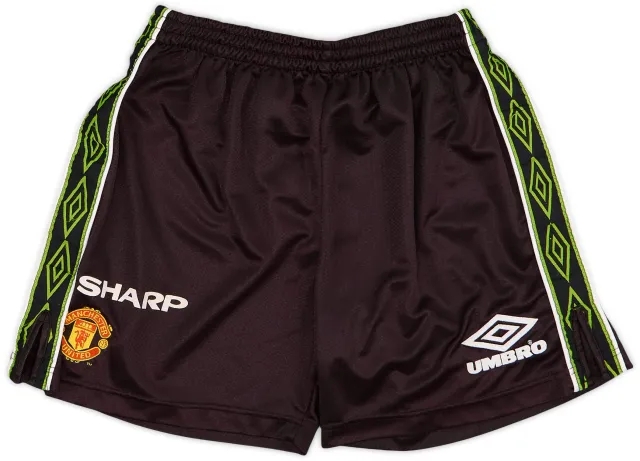 Umbro 1998-99 Manchester United Third Shorts - 9/10 - (S)