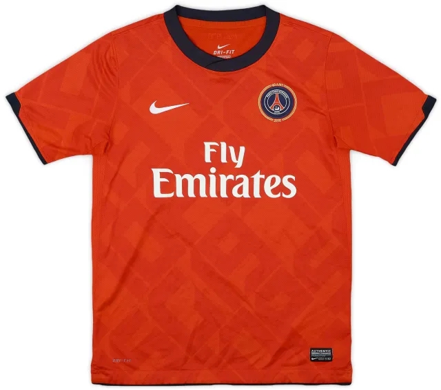 Nike 2010-12 Paris Saint-Germain '40 ANS' Home/Third Shirt - 9/10 - (L.Boys)