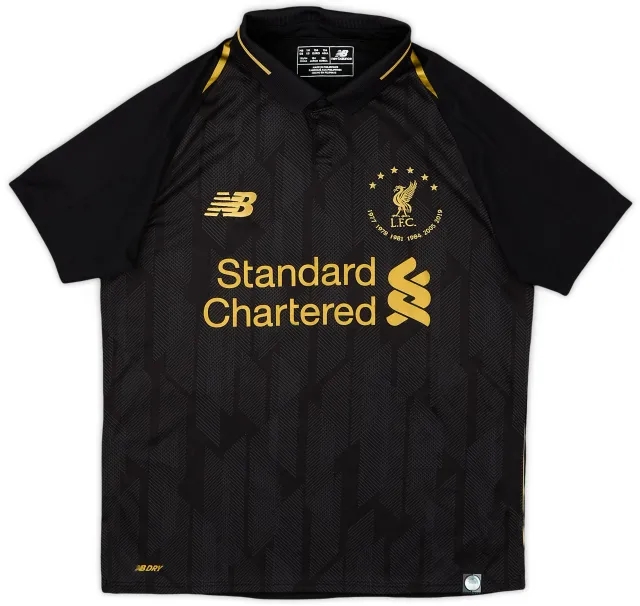 NewBalance 2018-19 Liverpool '6 Times' Special Edition Shirt - 9/10 - (M.Boys)