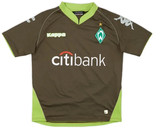 Kappa 2007-08 Werder Bremen Away Shirt - 9/10 - (YXXL)
