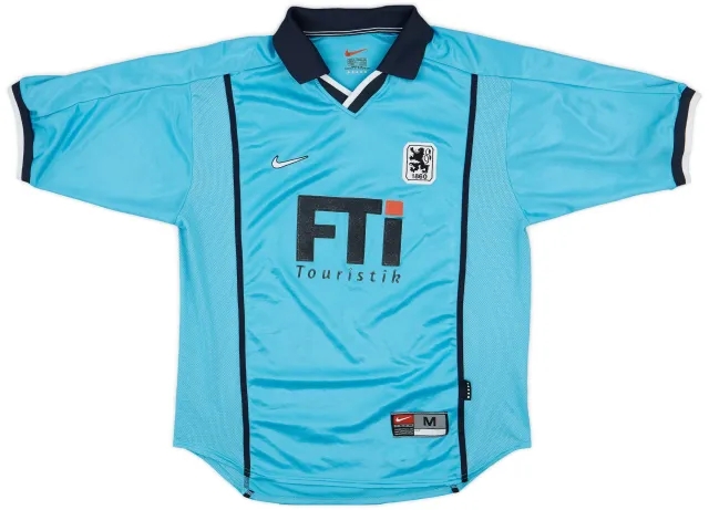 Nike 2000-01 1860 Munich Home Shirt - 8/10 - (M)