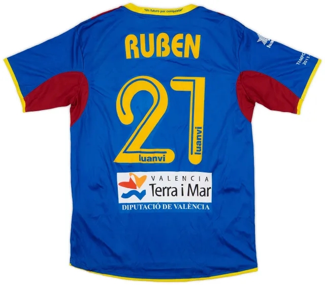 2011-12 Levante Home Shirt Ruben #21 - 6/10 - (M)