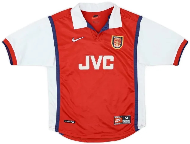 Nike 1998-99 Arsenal Home Shirt - 8/10 - (M.Boys)