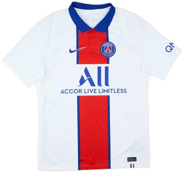 Nike 2020-21 Paris Saint-Germain Away Shirt - 8/10 - (M)