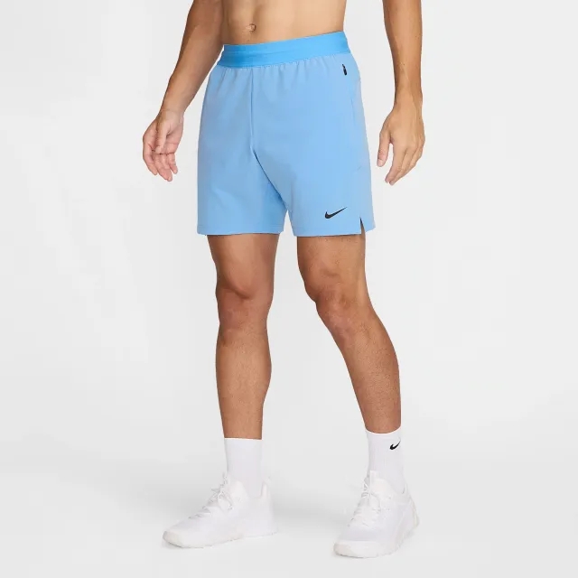 Nike Flex Rep 4.0 Men's Dri-FIT 18cm (approx.) Unlined Fitness Shorts - Blue - Polyester/Elastane