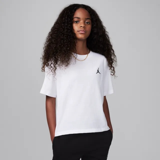 Nike Jordan MJ Brooklyn Essentials Older Kids' T-Shirt - White