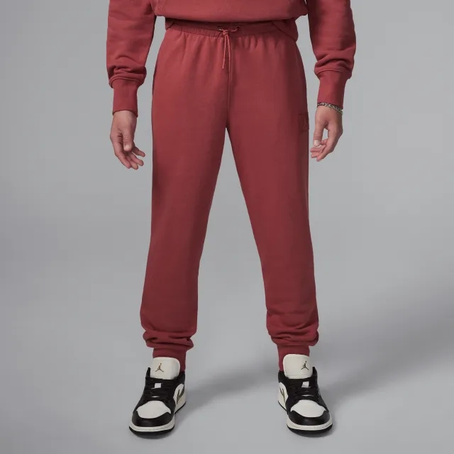 Nike Jordan MJ Flight Older Kids' Fleece Trousers - Red - Fleece