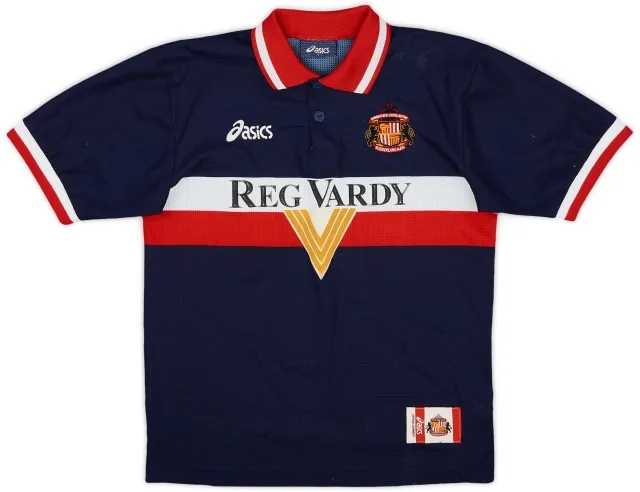 Asics 1999-00 Sunderland Away Shirt - 7/10 - (Y)