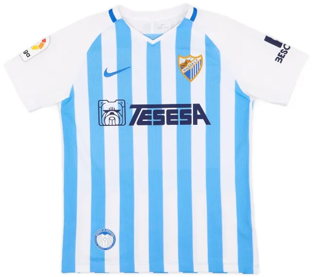 Nike 2019-20 Malaga Home Shirt - 9/10 - (L.Boys)