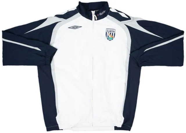 2007-08 West Brom Umbro Track Jacket - 8/10 - (XXL)