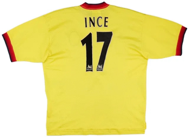 Reebok 1997-99 Liverpool Away Shirt Ince #17 - 8/10 - (L)