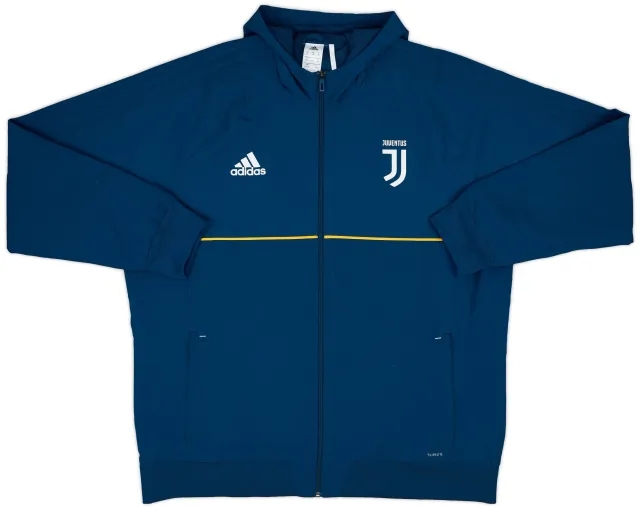 2017-18 Juventus adidas Hooded Track Jacket - 7/10 - (XXL)