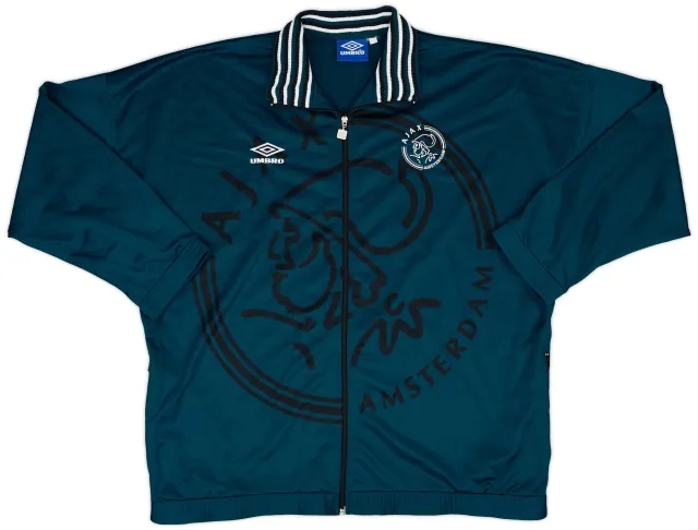 1995-96 Ajax Umbro Track Jacket - 8/10 - (XXL)