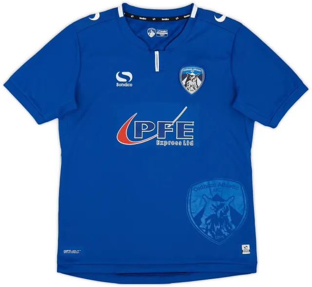 2017-18 Oldham Home Shirt - 9/10 - (L.Boys)