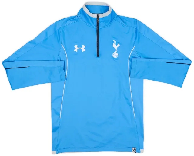 2015-16 Tottenham Under Armour 1/4 Zip Drill Top - 7/10 - (S)