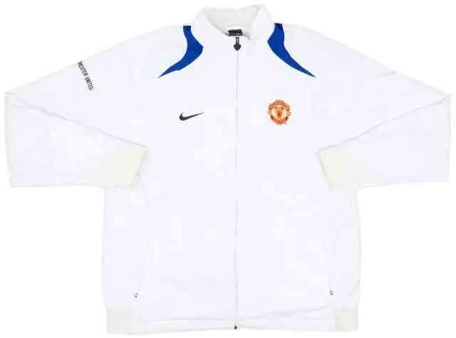 2005-06 Manchester United Nike Track Jacket - 7/10 - (XXL)