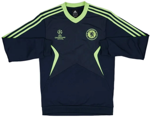 2010-11 Chelsea adidas CL Sweat Top - 8/10 - (S)