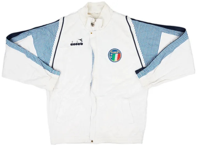 1988-90 Italy Diadora Track Jacket - 7/10 - (L)