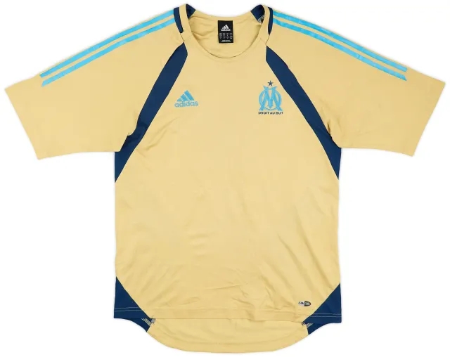 2005-06 Olympique Marseille adidas Training Shirt - 9/10 - (M/L)