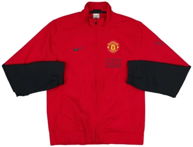 2009-10 Manchester United Nike Track Jacket - 8/10 - (M)