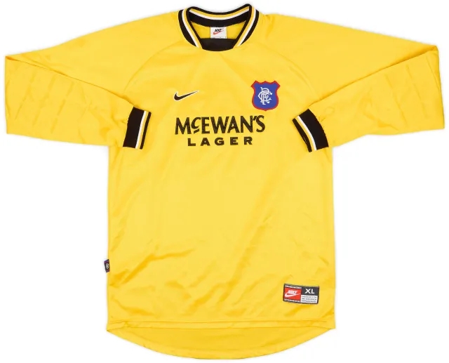 Nike 1998-99 Rangers GK Shirt - 8/10 - (XL.Boys)