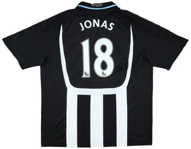 adidas 2007-09 Newcastle Home Shirt Jonas #18 - 7/10 - (XXL)