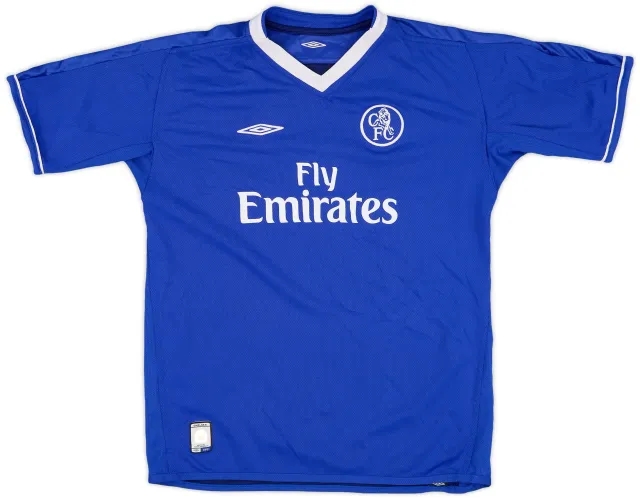 Umbro 2003-05 Chelsea Home Shirt - 8/10 - (XL.Boys)
