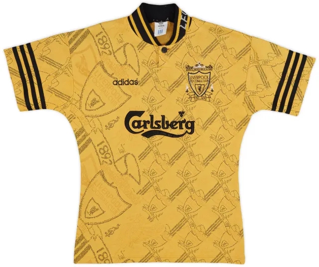adidas 1994-96 Liverpool Third Shirt - 8/10 - (M.Boys)