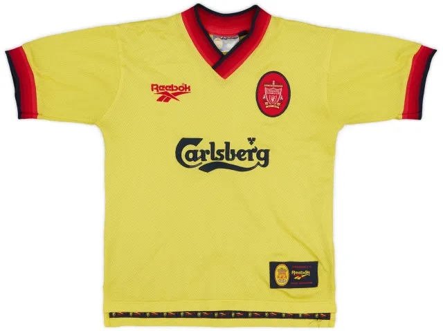 Reebok 1997-99 Liverpool Away Shirt - 8/10 - (M.Boys)