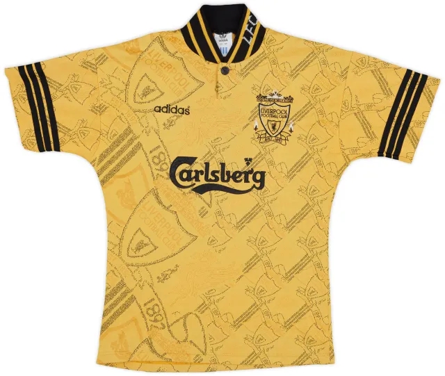 adidas 1994-96 Liverpool Third Shirt - 8/10 - (M.Boys)