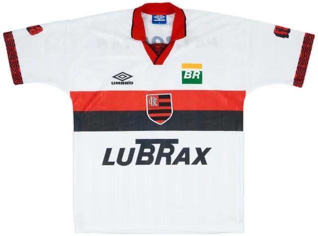 Umbro 1995-96 Flamengo Centenary Away Shirt - 9/10 - (XL)
