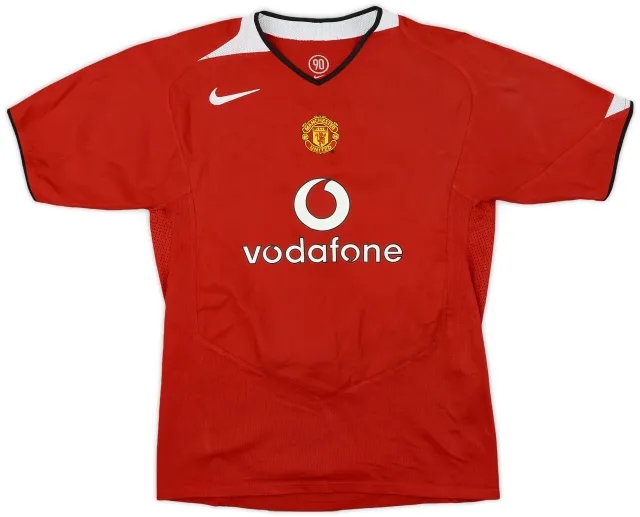 Nike 2004-06 Manchester United Home Shirt - 6/10 - (XL.Boys)