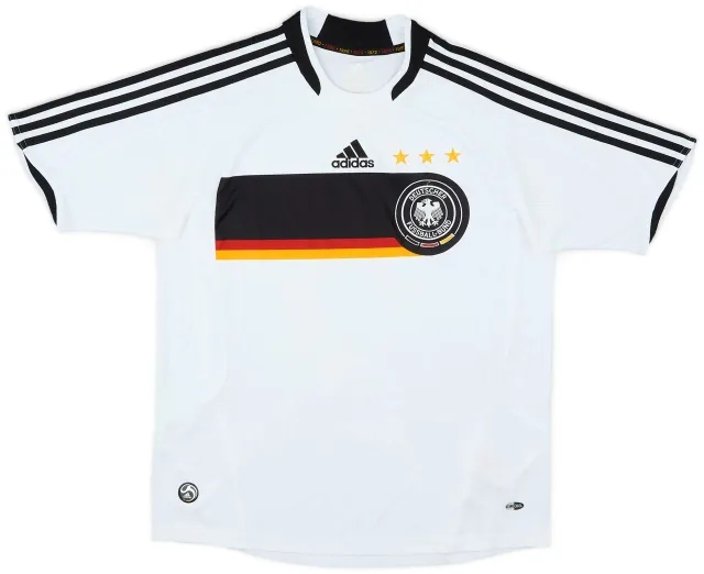 adidas 2008-09 Germany Home Shirt - 7/10 - (L.Boys)