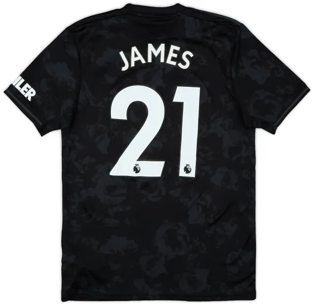 adidas 2019-20 Manchester United Third Shirt James #21 - 7/10 - (M)