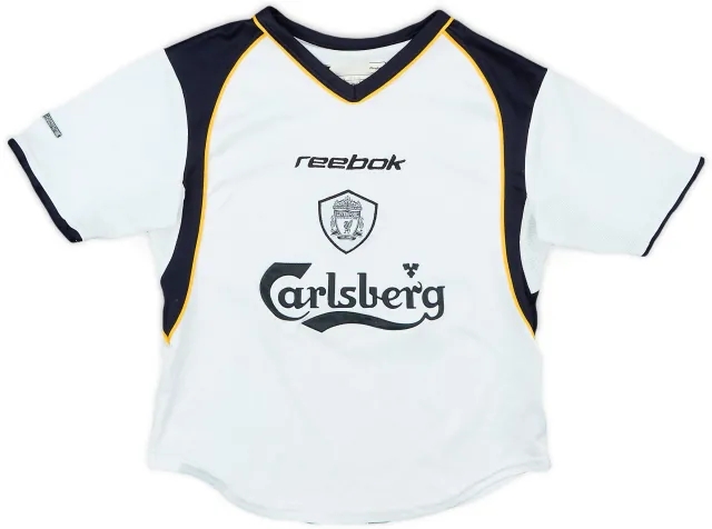 Reebok 2001-03 Liverpool Away Shirt - 8/10 - (S.Boys)