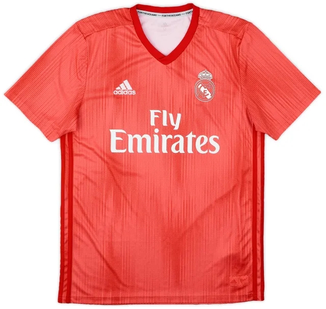 adidas 2018-19 Real Madrid Third Shirt - 9/10 - (M)
