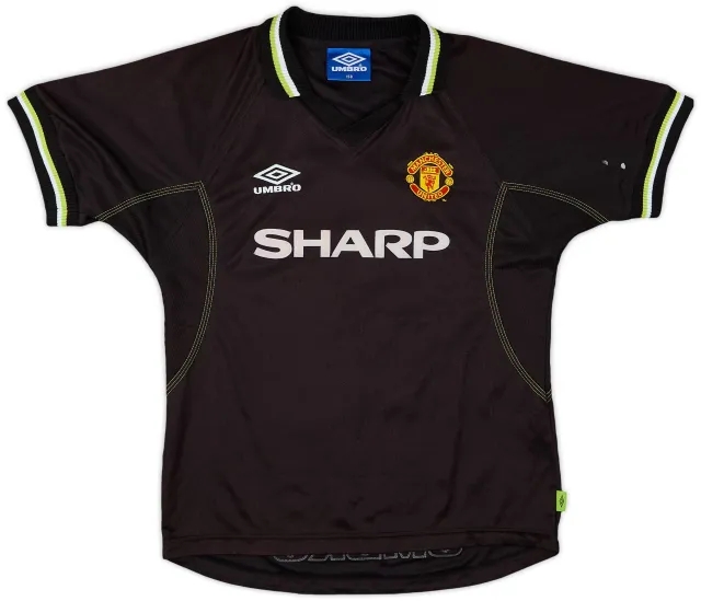 Umbro 1998-99 Manchester United Third Shirt - 5/10 - (L.Boys)