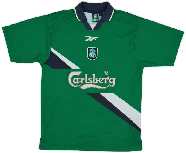 Reebok 1999-00 Liverpool Away Shirt- 7/10- (Y)
