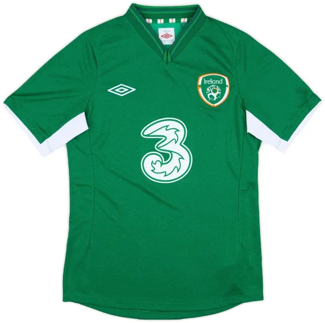 Umbro 2013-14 Ireland Home Shirt - 7/10 - (S)