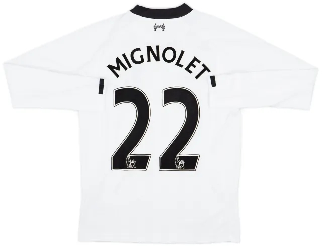 2013-14 Liverpool GK Shirt Mignolet #22 - 4/10 - (S)