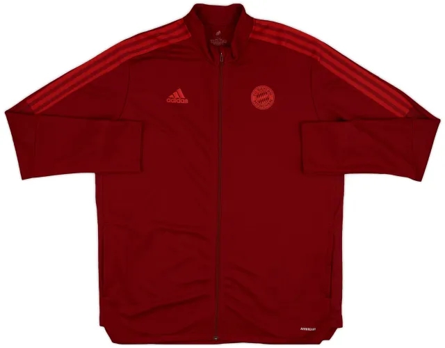 2021-22 Bayern Munich adidas Track Jacket - 8/10 - (XXL)