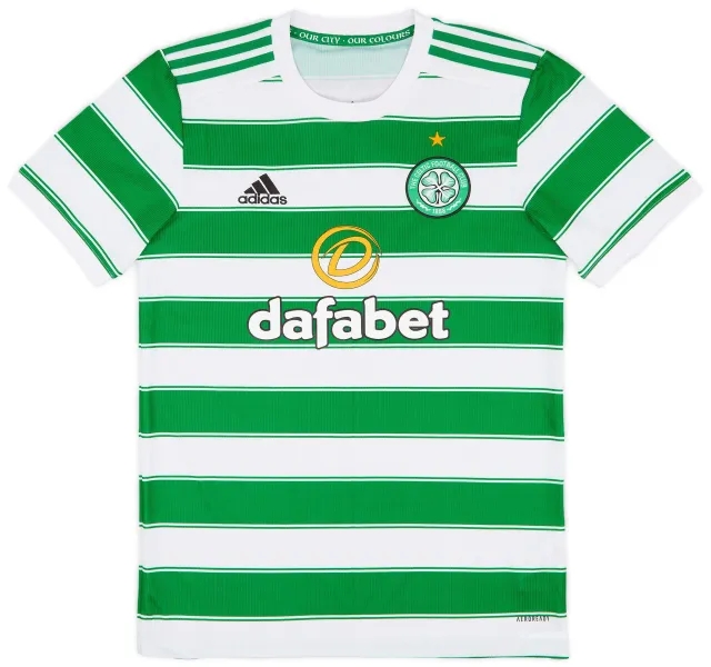 adidas 2021-22 Celtic Home Shirt - 10/10 - (S)
