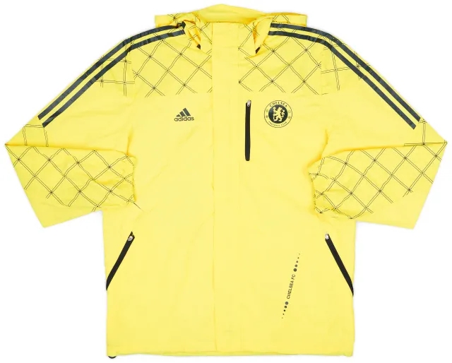 2010-11 Chelsea adidas Hooded Rain Jacket - 7/10 - (L)