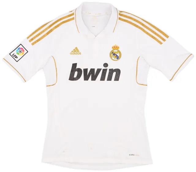 adidas 2011-12 Real Madrid Home Shirt - 4/10 - (S)