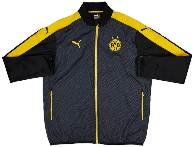 2016-17 Borussia Dortmund Puma Track Jacket - 10/10 - (XXL)